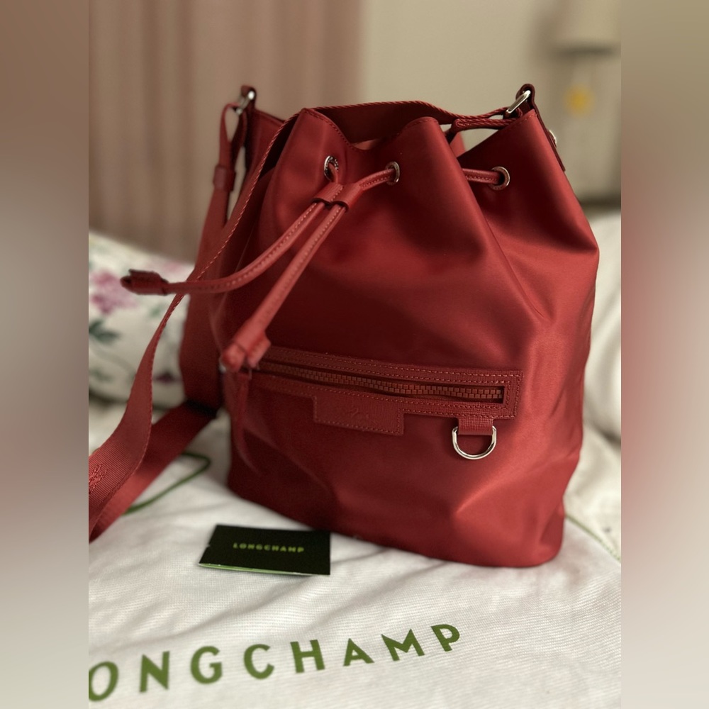 Authentic Longchamp Le Pliage Neo Bucket Bag